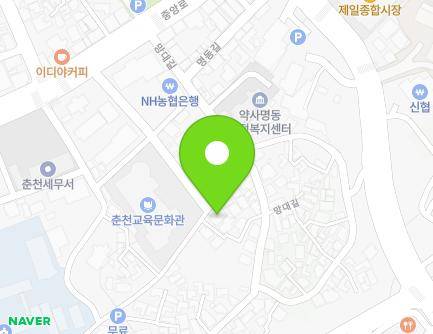 36 Yaksa-gil, Chuncheon-si, Gangwon-do, Republic of Korea Map