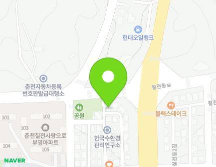 44 Chiljeonseo 1-gil, Chuncheon-si, Gangwon-do, Republic of Korea Map