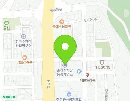 49-6 Chiljeondong-gil, Chuncheon-si, Gangwon-do, Republic of Korea Map