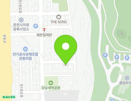 42-8 Chiljeondong-gil, Chuncheon-si, Gangwon-do, Republic of Korea Map