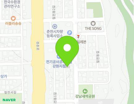31-16 Chiljeondong-gil, Chuncheon-si, Gangwon-do, Republic of Korea Map
