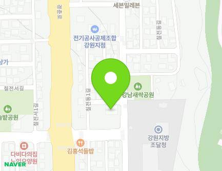 29 Chiljeondong-gil, Chuncheon-si, Gangwon-do, Republic of Korea Map