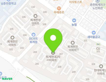 14 Haengchon-ro, Chuncheon-si, Gangwon-do, Republic of Korea Map