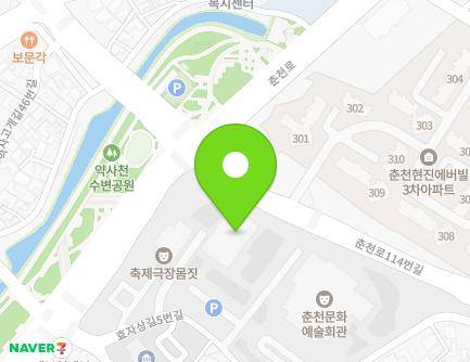 11 Hyojasang-gil 5beon-gil, Chuncheon-si, Gangwon-do, Republic of Korea Map