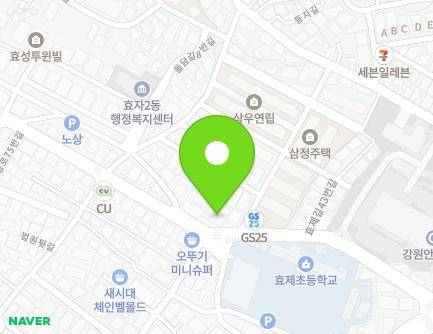 35 Hyoje-gil, Chuncheon-si, Gangwon-do, Republic of Korea Map