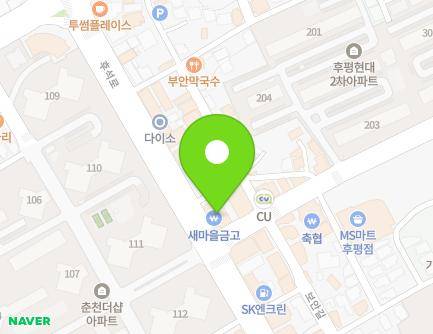 328 Huseok-ro, Chuncheon-si, Gangwon-do, Republic of Korea Map