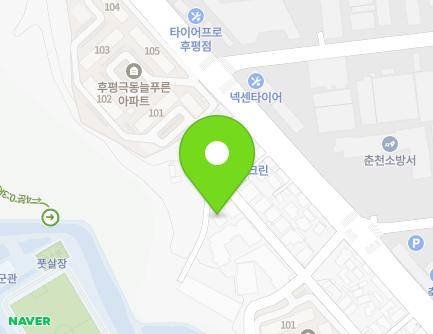 8-9 Huseok-ro 455beon-gil, Chuncheon-si, Gangwon-do, Republic of Korea Map