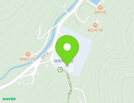 179-9 Geumcheon-gil, Taebaek-si, Gangwon-do, Republic of Korea Map