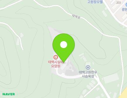 23 Hwangjangmogi-gil, Taebaek-si, Gangwon-do, Republic of Korea Map