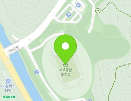 10 Yeonhwasan-gil, Taebaek-si, Gangwon-do, Republic of Korea Map