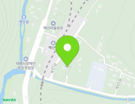 11 Baeksan-gil, Taebaek-si, Gangwon-do, Republic of Korea Map