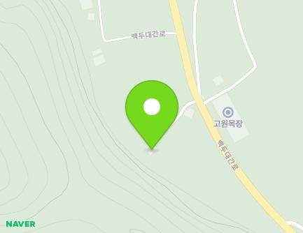 1163-9 Baekdudaegan-ro, Taebaek-si, Gangwon-do, Republic of Korea Map