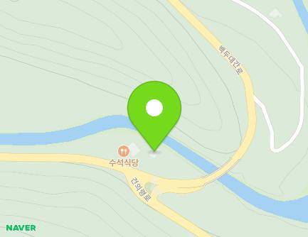 1087 Baekdudaegan-ro, Taebaek-si, Gangwon-do, Republic of Korea Map