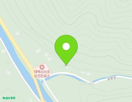 9 Sambat-gil, Taebaek-si, Gangwon-do, Republic of Korea Map