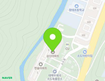 73 Sodo 1-gil, Taebaek-si, Gangwon-do, Republic of Korea Map