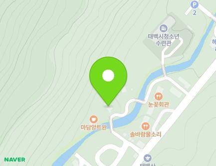 170-12 Cheonjedan-gil, Taebaek-si, Gangwon-do, Republic of Korea Map