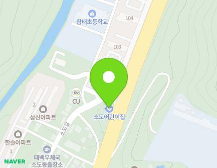 52 Sodo-gil, Taebaek-si, Gangwon-do, Republic of Korea Map