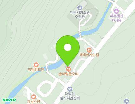 166 Cheonjedan-gil, Taebaek-si, Gangwon-do, Republic of Korea Map