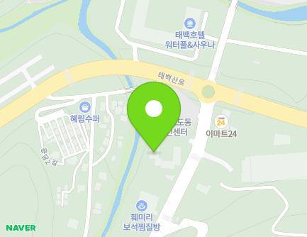 12 Cheonjedan-gil, Taebaek-si, Gangwon-do, Republic of Korea Map