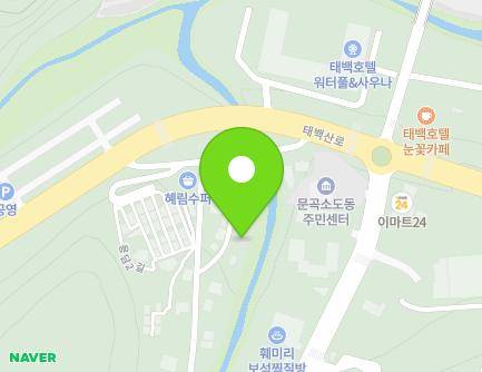 9-15 Yongdam 1-gil, Taebaek-si, Gangwon-do, Republic of Korea Map