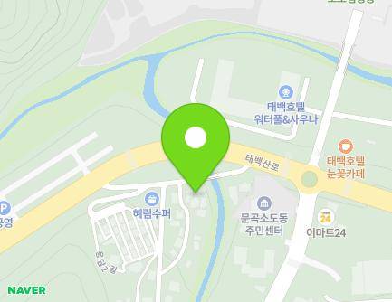 9-5 Yongdam 1-gil, Taebaek-si, Gangwon-do, Republic of Korea Map