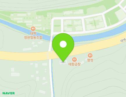 4836 Taebaeksan-ro, Taebaek-si, Gangwon-do, Republic of Korea Map
