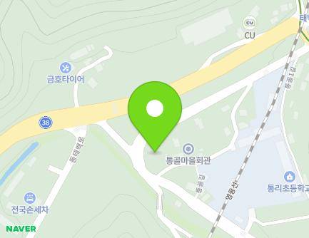 36 Tonggol-gil, Taebaek-si, Gangwon-do, Republic of Korea Map