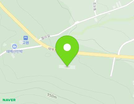 4204 Taebaeksan-ro, Taebaek-si, Gangwon-do, Republic of Korea Map