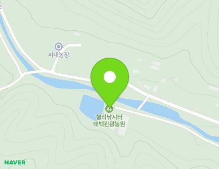 117 Sanaegol-gil, Taebaek-si, Gangwon-do, Republic of Korea Map