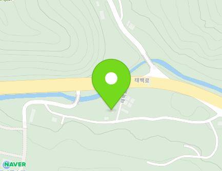 276-6 Taebaek-ro, Taebaek-si, Gangwon-do, Republic of Korea Map