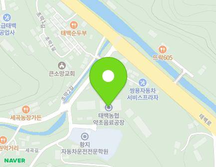 7 Segok-gil, Taebaek-si, Gangwon-do, Republic of Korea Map