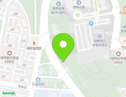 212 Beonyeong-ro, Taebaek-si, Gangwon-do, Republic of Korea Map