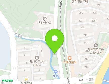 55 Gowon-ro, Taebaek-si, Gangwon-do, Republic of Korea Map