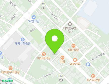 215-8 Hwangji-ro, Taebaek-si, Gangwon-do, Republic of Korea Map