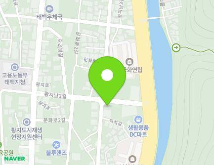 54 Munhwa-ro 3-gil, Taebaek-si, Gangwon-do, Republic of Korea Map