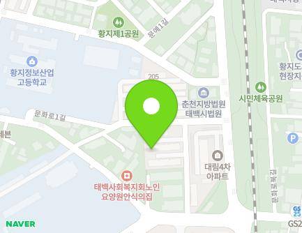 22 Munhwa-ro 1-gil, Taebaek-si, Gangwon-do, Republic of Korea Map