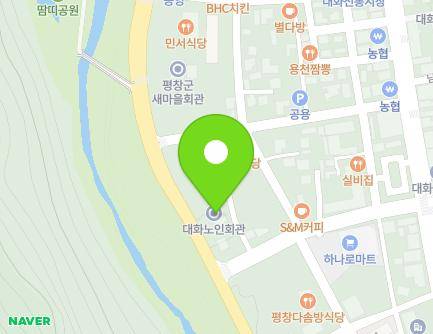 876 Pyeongchang-daero, Daehwa-myeon, Pyeongchang-gun, Gangwon-do, Republic of Korea Map