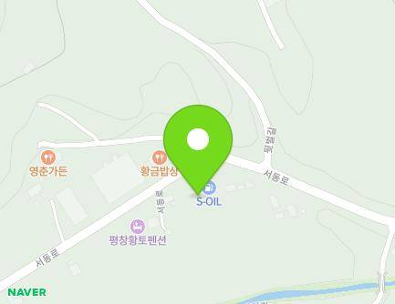 3608 Seodong-ro, Mitan-myeon, Pyeongchang-gun, Gangwon-do, Republic of Korea Map