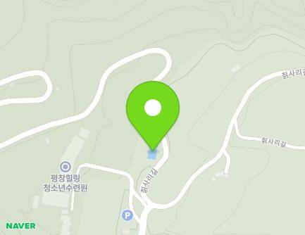 254-14 Chiksari-gil, Bangnim-myeon, Pyeongchang-gun, Gangwon-do, Republic of Korea Map