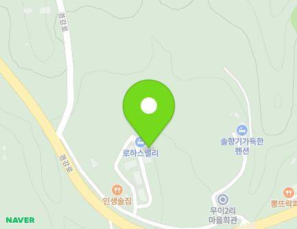 525-19 Gyeonggang-ro, Bongpyeong-myeon, Pyeongchang-gun, Gangwon-do, Republic of Korea Map