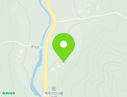 508-1 Gwangseok-ro, Naechon-myeon, Hongcheon-gun, Gangwon-do, Republic of Korea Map