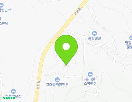 222-7 Gaeya-ro, Seo-myeon, Hongcheon-gun, Gangwon-do, Republic of Korea Map