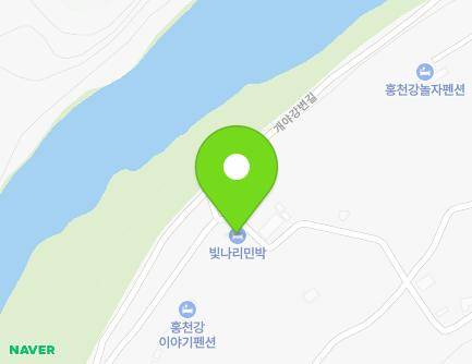 118 Gaeyagangbyeon-gil, Seo-myeon, Hongcheon-gun, Gangwon-do, Republic of Korea Map