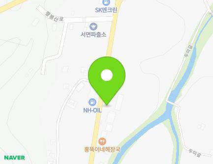 542 Palbongsan-ro, Seo-myeon, Hongcheon-gun, Gangwon-do, Republic of Korea Map