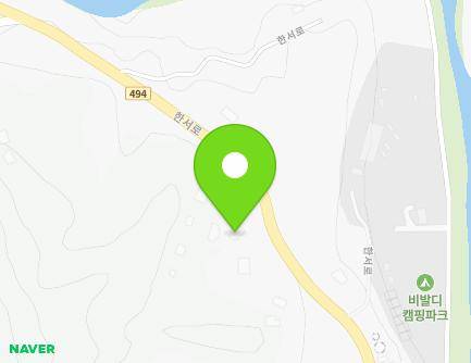 1020-2 Hanseo-ro, Seo-myeon, Hongcheon-gun, Gangwon-do, Republic of Korea Map