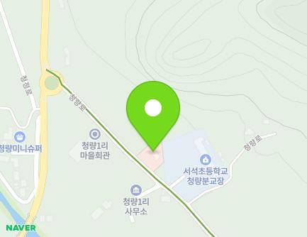 19 Cheongnyang-ro, Seoseok-myeon, Hongcheon-gun, Gangwon-do, Republic of Korea Map