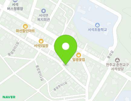 29 Pungamjangteo 2-gil, Seoseok-myeon, Hongcheon-gun, Gangwon-do, Republic of Korea Map