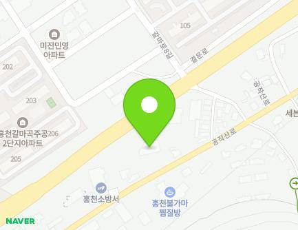 105 Gongjaksan-ro, Hongcheon-eup, Hongcheon-gun, Gangwon-do, Republic of Korea Map