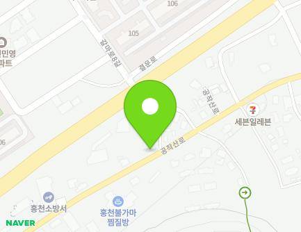 113 Gongjaksan-ro, Hongcheon-eup, Hongcheon-gun, Gangwon-do, Republic of Korea Map