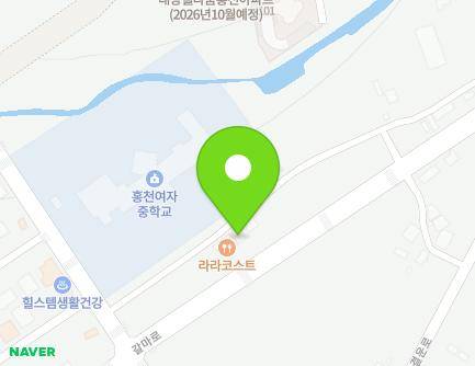 95 Galma-ro, Hongcheon-eup, Hongcheon-gun, Gangwon-do, Republic of Korea Map